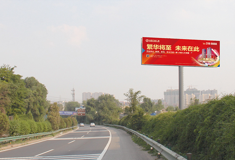 太原东环高速杨家峪出口北500米处-擎天柱