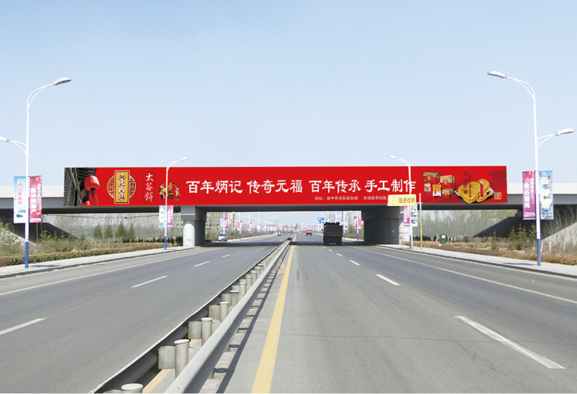 太太路龙城高速下跨-高速广告牌